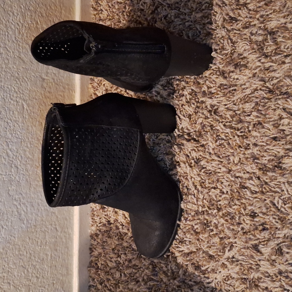 Black Apt.9 Ankle Boots Size 6